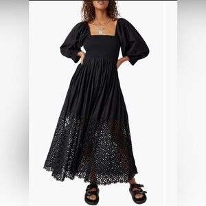 Free People Perfecr Storm Eyelet Maxi